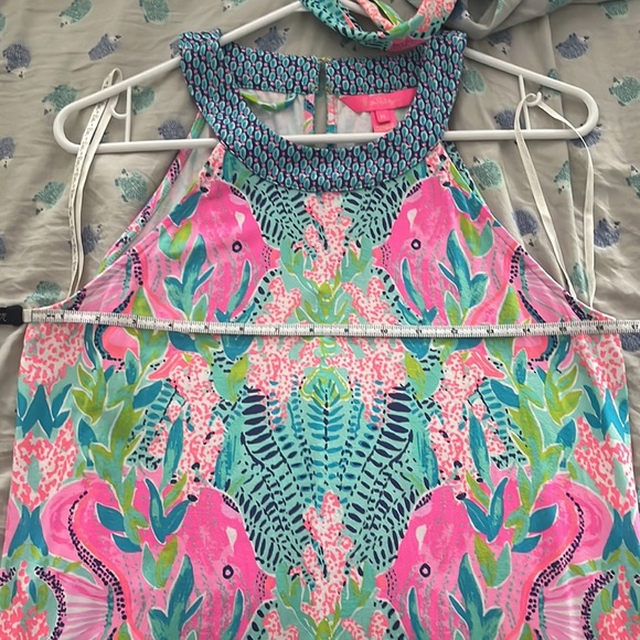 EUC (Worn Once) Lilly Pulitzer Monterrey Maxi Dress Multi Reeflections Print - Picture 4 of 7